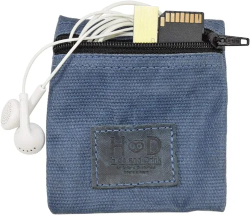 Miniatura 12 de Hide & Drink, Bolsa de condón de lona encerada resistente al agua, bolsa de bolsillo con tecnología Change Valuables, regalo clásico para socios
