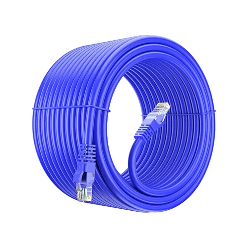 Miniatura 18 de Maximm Cable Ethernet Cat6, 100 pies, cobre 100% puro, UTP (negro) 100 pies
