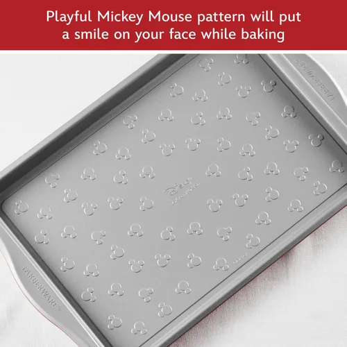 Miniatura 11 de Farberware Disney Bon Voyage - Juego de ollas y sartenes antiadherentes de cerámica con bandeja para hornear, bandeja para galletas y herramientas
