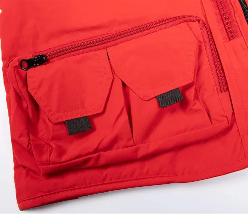 Miniatura 7 de Ziker Chaleco de malla transpirable para mujer, de secado rápido, safair, para pesca, viajes, con múltiples bolsillos