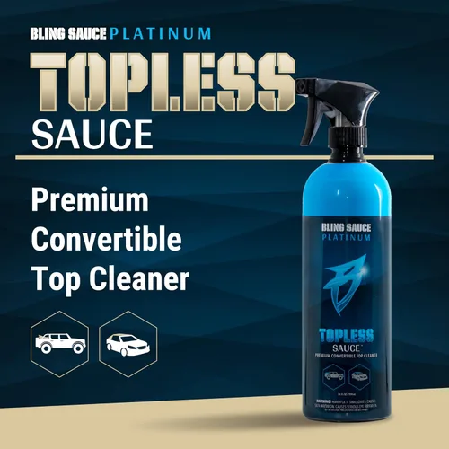 Miniatura 3 de Bling Sauce Platinum: Limpiador convertible y de techo blando TOPLESS, el MEJOR para autos, camionetas, 4x4, jeeps, Broncos. Diseñado para cualquier