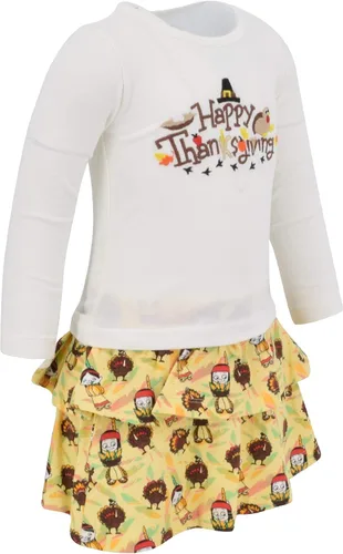 Miniatura 85 de Unique Baby Girls 2pc Skirt Set Outfit Long Sleeve Top with Skirt