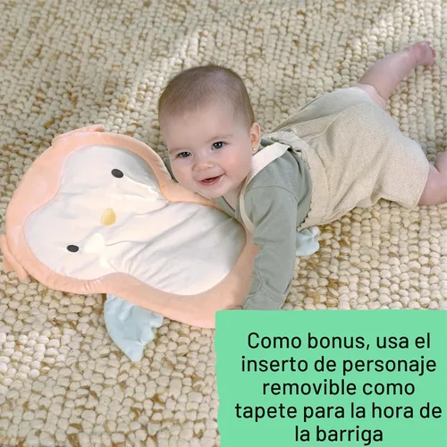 Miniatura 7 de Ingenuity InLighten - Columpio para bebé de 5 velocidades, asiento giratorio para bebé, arnés de seguridad de 5 puntos, sonidos naturales, luces