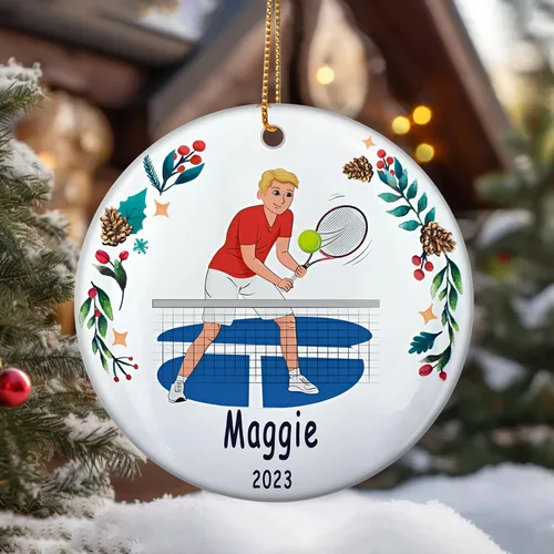 Miniatura 2 de Adorno de Navidad personalizado sin ruedas de entrenamiento para montar en bicicleta, regalos de bicicleta para Navidad, adornos para niños