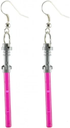 Miniatura 4 de Lego - Aretes de aro de luz de Star Wars, joyas divertidas