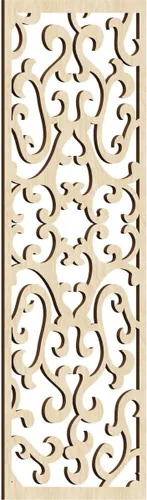 Miniatura 15 de Smithfield Paneles de pared decorativos de madera con calado, 13 3/8 pulgadas de ancho x 34 3/8 pulgadas de alto x 3/8 de alto, roble rojo rojo