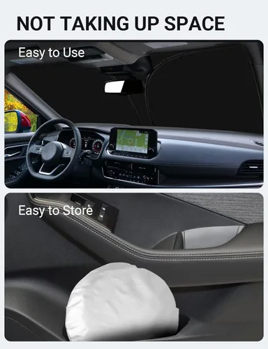Miniatura 29 de Proadsy Parasol plegable para parabrisas delantero 2026, ajuste personalizado, accesorios para CRV SUV LX EX EX-L EX-L Navi Touring 2017-2022