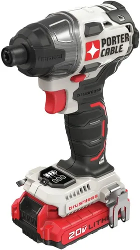 Miniatura 3 de PORTER-CABLE Atornillador de Impacto 20V MAX, 1/4 pulgada, 2,700 RPM, batería y cargador incluidos (PCCK647LB)