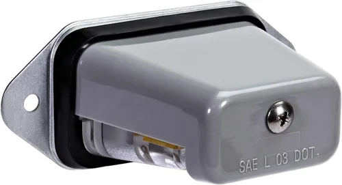 Miniatura 9 de TRUE MODS Luz LED Cromada para Placa de Matrícula para Remolque de Barco [Montaje en Superficie] [DOT FMVSS 108] [SAE L] [Impermeable] [12V DC] Cromo