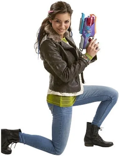 Miniatura 3 de Pistola de juguete de dardos de Nerf Rebellez, Estándar, Púrpura
