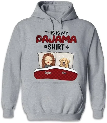 Miniatura 6 de Pawfect House This is My - Camisa de pijama con mascota, camiseta personalizada, regalos de mamá para perros, regalos de cumpleaños para los amantes