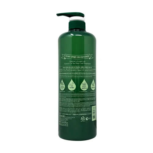Miniatura 3 de Daeng Gi Meo Ri Tea Tree Cool Treatment Acondicionador refrescante para el cuero cabelludo con árbol de té y menta Hidratación profunda, suaviza