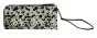 Miniatura 3 de Myra Bag Cartera de mano occidental para mujer - Pulsera de pelo en cuero, Negro Blanco