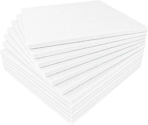Miniatura 10 de BXI Paneles acústicos gruesos que absorben el sonido, paquete de 12 paneles acústicos densos de 12 x 12 x 0.5 pulgadas, paneles de sonido que