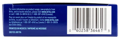 Miniatura 7 de Filtros de repuesto para botella de agua Brita, sin BPA, reemplazan 1,800 botellas de plástico al año, duran dos meses o 40 galones, incluye 3