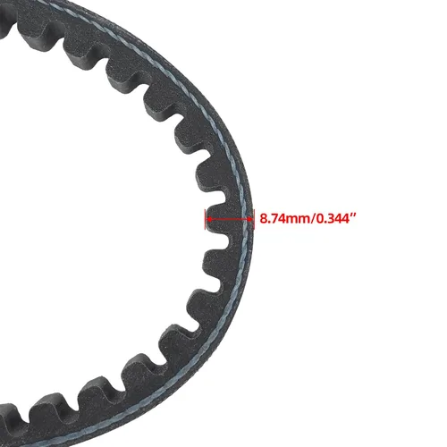 Miniatura 3 de Correa de transmisión Racing CVT 669-18-30 para 49cc 50cc GY6 139QMB Motor de Caja Corta Scooter, ATV, Go Kart, Ciclomotor - Compatible con Roketa