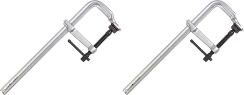 Miniatura 10 de Wilton Abrazadera F de servicio pesado, apertura de 8", garganta de 5-1/2", 2660 Lbs. fuerza de sujeción (GSM20)