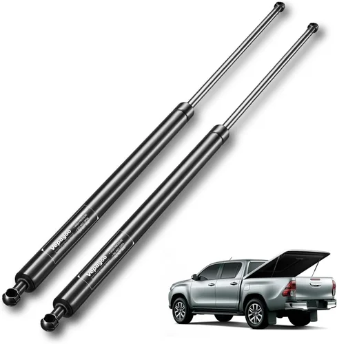 Miniatura 21 de Vepagoo 24 pulgadas, 20 libras/89N, amortiguadores de gas, soporte de elevación de resorte para reemplazo de cubierta de tonneau, camioneta, cama