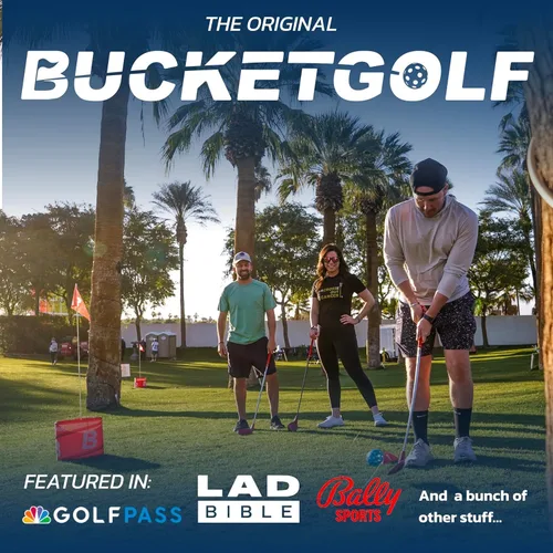 Miniatura 7 de bucketgolf Game The Original Ultimate Backyard Lawn Golf Game para la familia, adultos y niños – Campo de golf portátil de 6 hoyos para jugar al