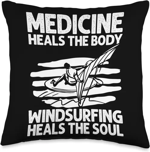 Miniatura 4 de Windsurfing Surfing Board Water Sports Throw Pillow