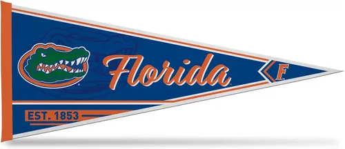 Miniatura 96 de Rico Industries NCAA Banderín Clásico de Fieltro para Decoración de Pared de 12" x 30" - Ideal para Decoración del Hogar/Dormitorio/Cueva de Hombre