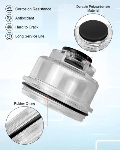 Miniatura 4 de Kit de tapa de aceite de buje compatible con ejes AL-KO y Hayes 10K-16K Reemplazar K71-859-00 K568220, tapa de aceite esencial para ejes de remolque