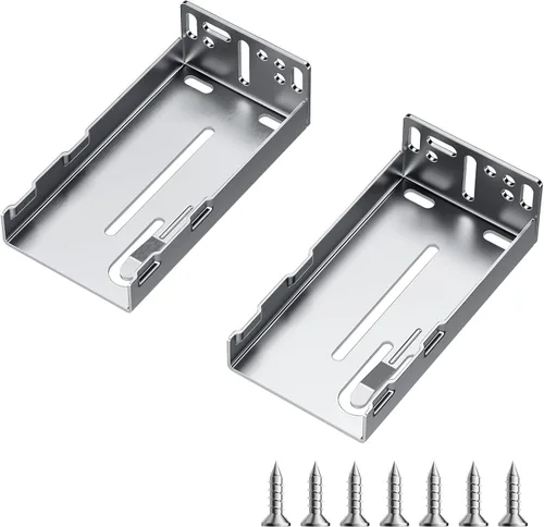 Miniatura 10 de VEVOR 6 pares de deslizadores de cajón de cierre suave de 20 pulgadas 14 16 18 20 22 24 pulgadas de montaje lateral resistentes, deslizadores