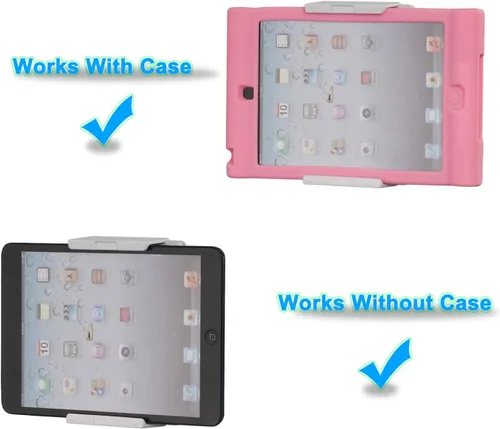 Miniatura 8 de Soporte de pared para teléfonos, soporte de pared para teléfonos y tabletas, se adapta a superficies lisas y rugosas (blanco)