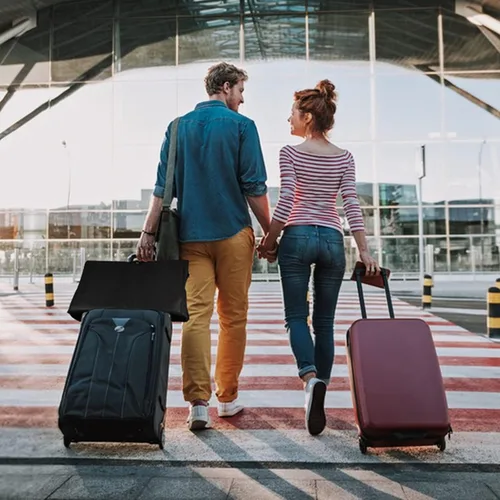 Miniatura 6 de Bolsas de ropa para viajes, paquete de 2 bolsas de ropa colgantes de 43 pulgadas para hombres, cremallera de doble cara y 3 bolsillos grandes