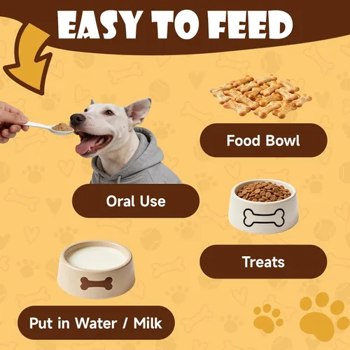 Miniatura 8 de Hongos para perros: suplemento orgánico de hongos en polvo para perros, aumenta la inmunidad, apoya la digestión y mejora la salud general