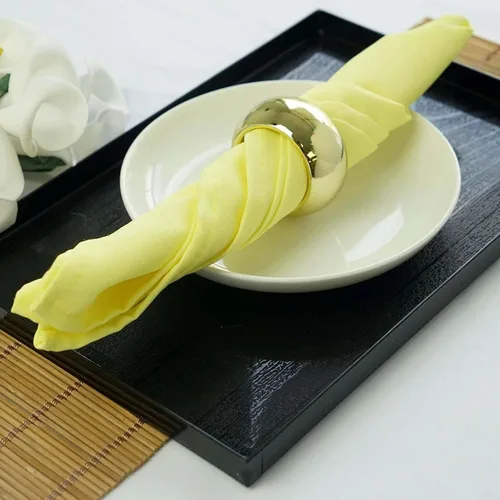 Miniatura 55 de Efavormart - Juego de 5 servilletas de tela de 20 x 20 pulgadas, servilletas de cena naranjas sin costuras, servilletas de mesa de lino lavables