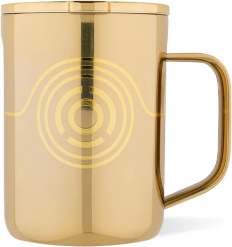 Taza de Café Clásica Corkcicle - Acero Inoxidable con Triple Aislamiento para Viajes - Tapa a Prueba de Roturas - Mantiene la Bebida Caliente por