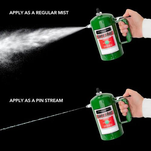 Miniatura 8 de SURE SHOT A1000G - Pulverizador sin aerosol de 1 cuarto de galón, pulverizador presurizado rellenable para aceite, solvente, desengrasantes