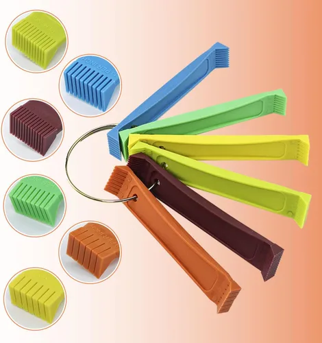 Miniatura 7 de Cenipar Juego de 2 peines de condensador de aire acondicionado, incluye peine de aleta FCR6 y peine de aleta de radiador inoxidable compatible