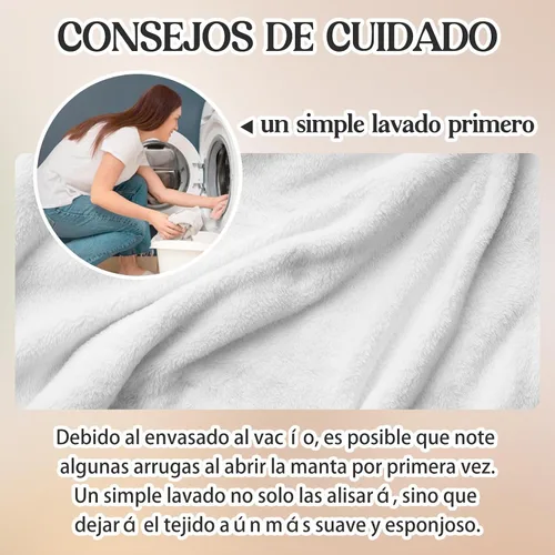 Miniatura 9 de Manta para el Día de la Madre, regalos para mamá en español, regalos para el Día de la Madre, regalos de cumpleaños para mamá en español de parte