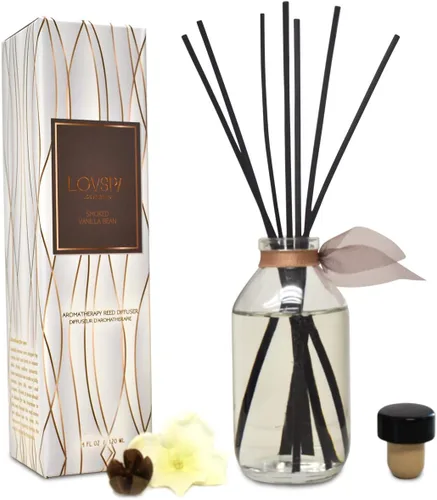 Miniatura 35 de Set de difusor de cañas, difusor de aceite perfumado con aroma a ámbar romántico y varillas, accesorios de fragancia para el hogar para decorar