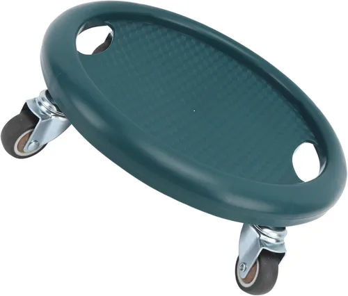 Miniatura 9 de Rueda de rodillo abdominal, tabla de equipo de entrenamiento abdominal para entrenamiento de núcleo (verde oscuro)
