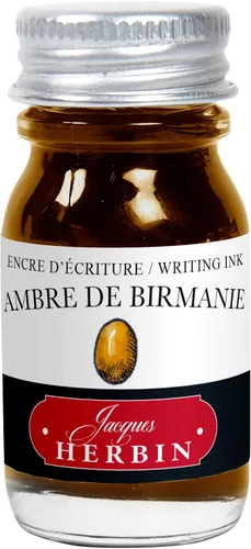 Miniatura 31 de Tinta para pluma estilográfica Herbin - Botella de 10 ml - Perle Noire