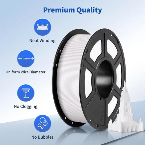 Miniatura 2 de ANYCUBIC Paquete de filamentos PLA para impresora 3D de 8.8 lbs, filamento PLA para impresión 3D de 0.069 in, precisión dimensional +/- 0.001 in