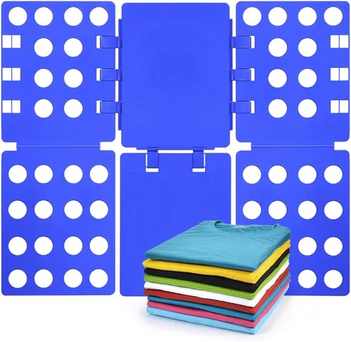 Tabla para plegar camisas, tabla para plegar camisetas, tabla para plegar ropa, tabla de plástico para lavadero, herramienta para almacenar en el