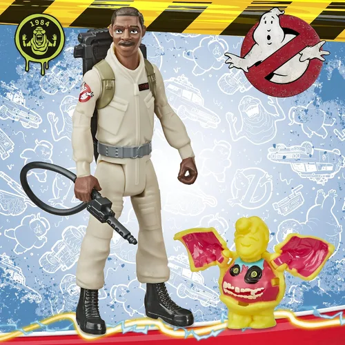 Miniatura 5 de Hasbro Ghostbusters Fright cuenta con figura de Winston Zeddemore con figura interactiva de fantasma y accesorio para niños a partir de 4 años, gran