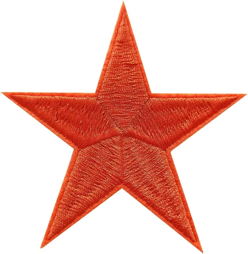 Miniatura 30 de 5 parches para planchar con estrellas negras, parches bordados para ropa, chaquetas, sombreros, mochilas, jeans (3.2 pulgadas)