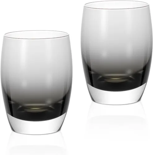 Miniatura 13 de KAMMAK Juego de 2 vasos de whisky, 7.05 onzas, vasos Old Fashioned para whisky escocés, cócteles, ron, vodka en bar y regalos de fiesta