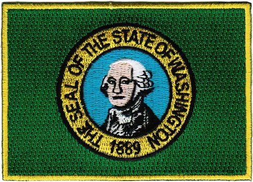 Miniatura 38 de Parche bordado de la bandera del estado de Hawaii Kanaka Maoli para planchar Kamehameha hawaiano