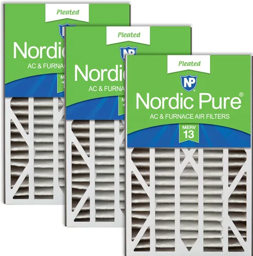 Miniatura 24 de Nordic Pure Filtros de aire de repuesto MERV 15 Plus Carbon Trion Air Bear Cub de 16 x 25 x 3 (15 13/16 x 24 5/16 x 3)