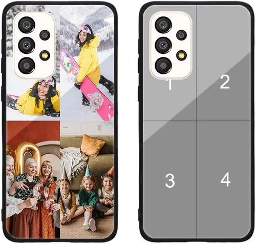 Miniatura 286 de Funda de teléfono personalizada para Samsung Galaxy S22+ / S22 Plus 5G, funda de TPU suave de vidrio templado antiarañazos personalizada con foto
