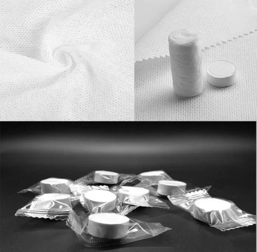 Miniatura 5 de Toalla comprimida para monedas, toallitas portátiles, servilletas de papel, no tejidas, desechables, de algodón comprimido, toalla de tejido