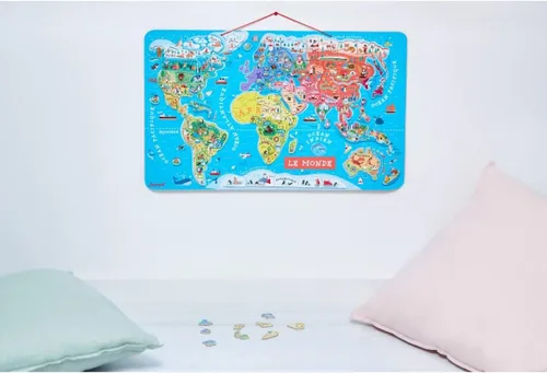 Miniatura 2 de Rompecabezas magnético del mundo, versión en inglés