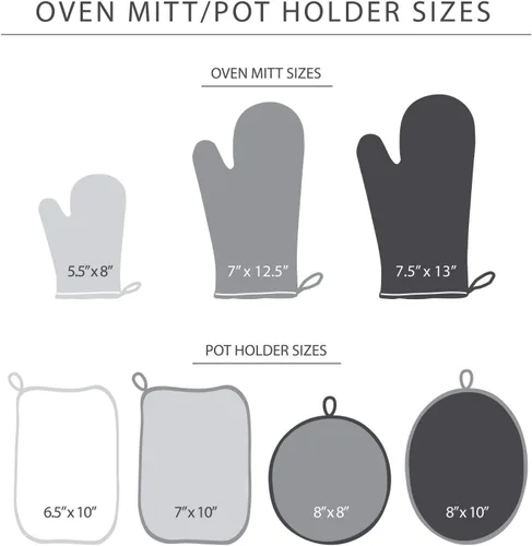 Miniatura 6 de KitchenAid Juego de 2 soportes para ollas Asteroid, gris carbón, 6.5 x 10 pulgadas Gris antracita