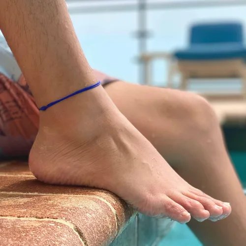 Miniatura 17 de Tobillera de cordón para hombres, mujeres, adolescentes y adultos, unisex, pulsera de tobillo para surfistas, playa, tobilleras, impermeables
